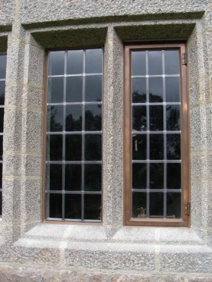 Refurbished window to historic house